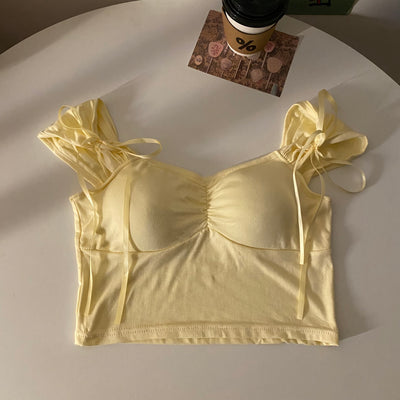 Bra Tops  With Bra Pads And Tank