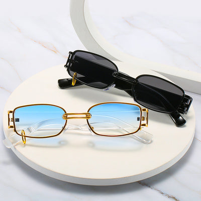 Female Sunglasses Korean Style Trendy Earrings Square Glasses
