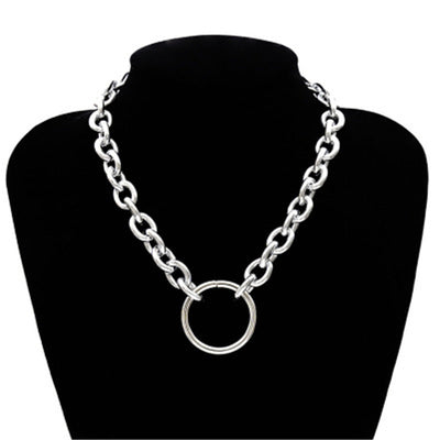 European And American Exaggerated Metal Necklace Women
