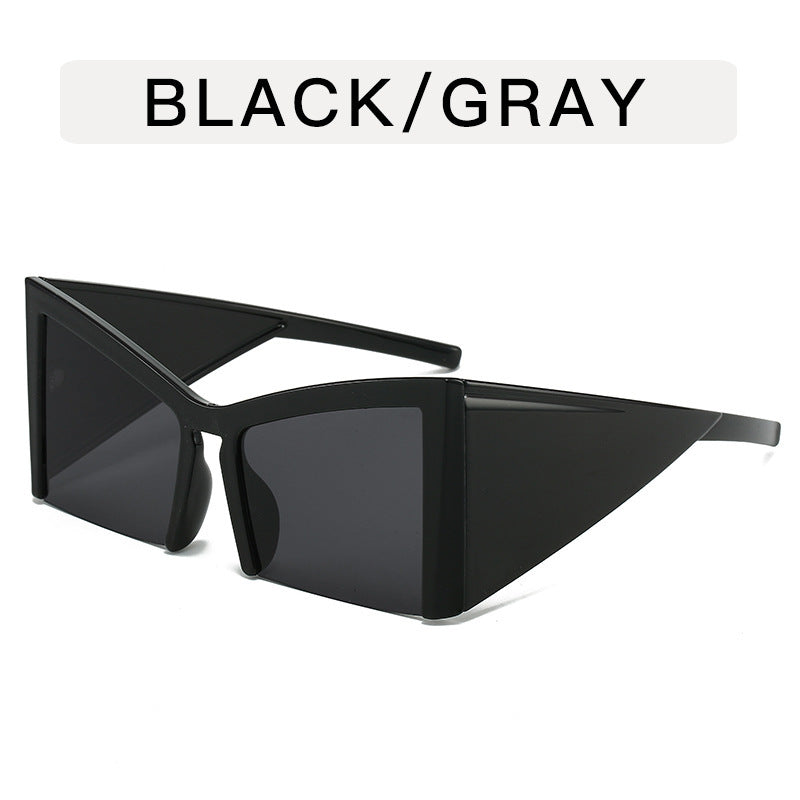 Y2g Special-shaped Half-frame Niche Sunglasses