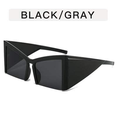 Y2g Special-shaped Half-frame Niche Sunglasses