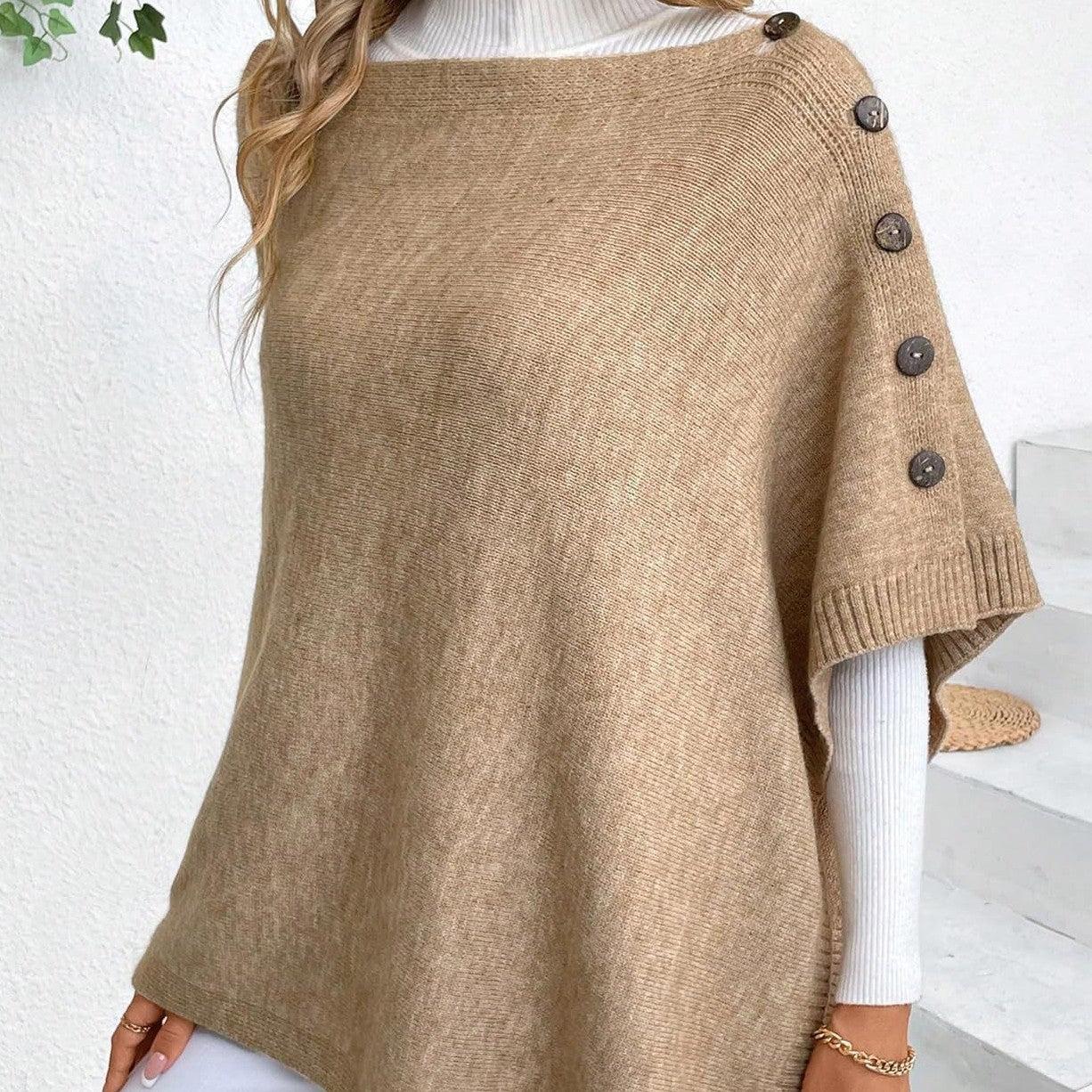 Women's Autumn And Winter Shawl Sweater