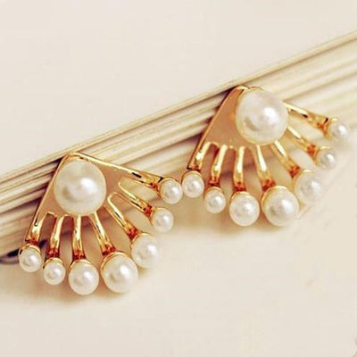 Fashion Earrings Post-hanging Earrings Simulated Pearl Stud Earrings Ear Clips