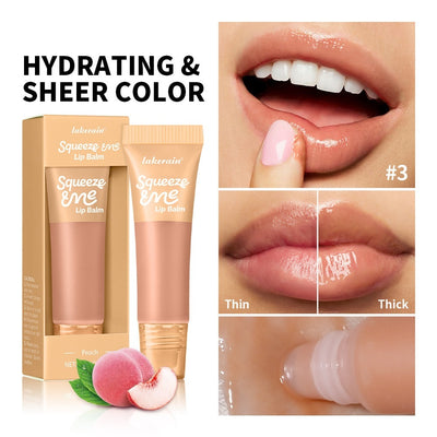 Sweet Fruit Flavor Moisturizing Squeeze Lip Balm