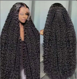 Fashion Lace Wig Women's Small Roll Wound Tube Afro