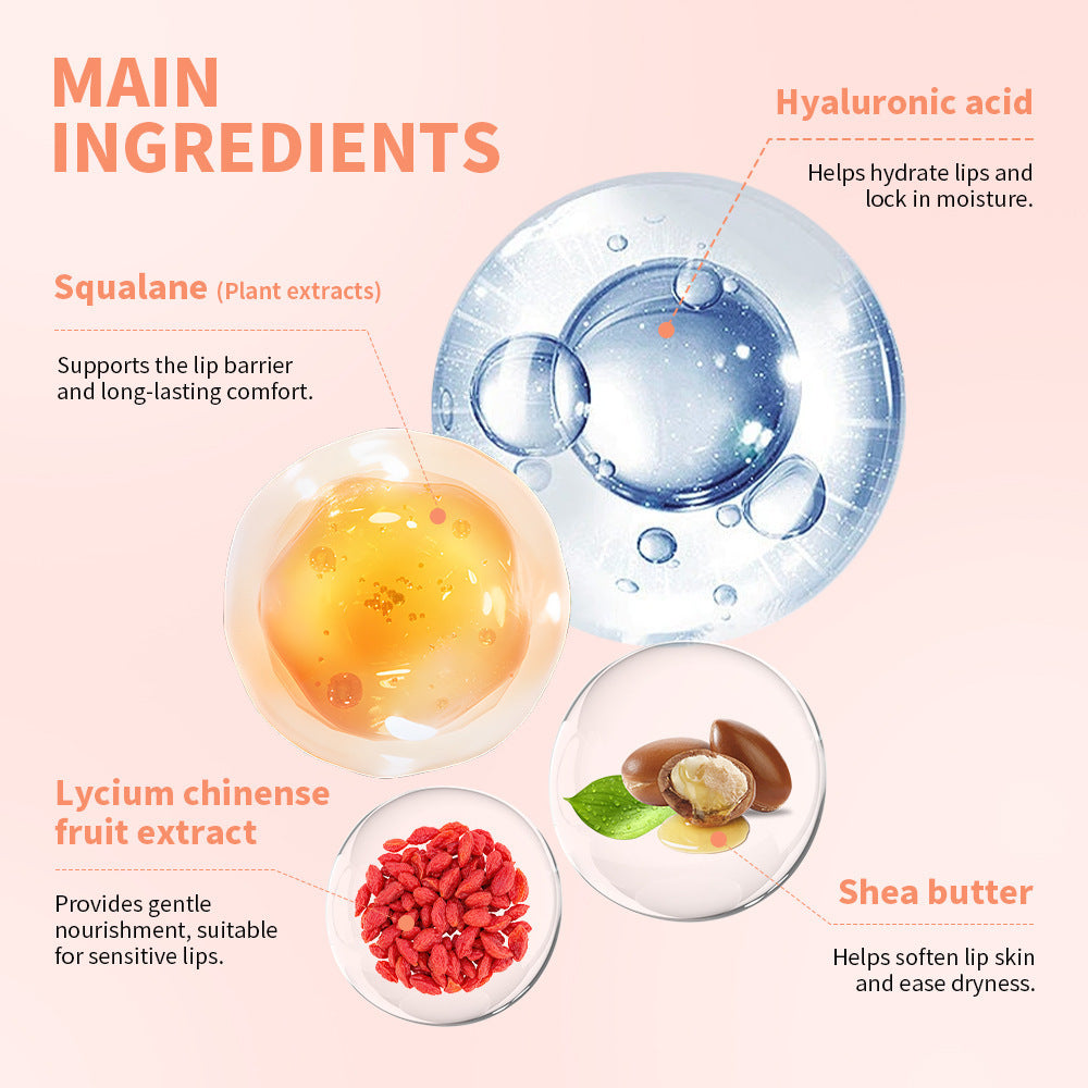 Sweet Fruit Flavor Moisturizing Squeeze Lip Balm