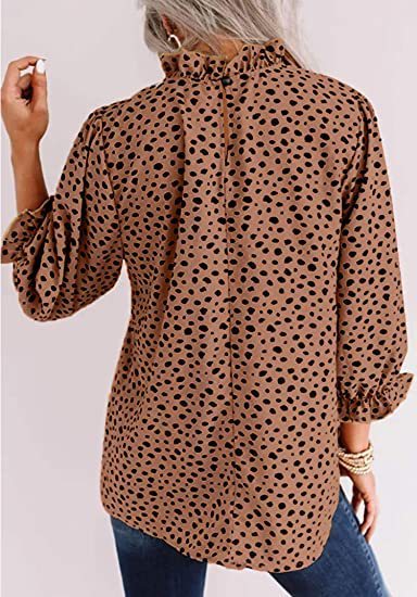 Women Top Casual Floral Print Long Sleeve Pleated Loose Little-girl Style Clothes Shirt