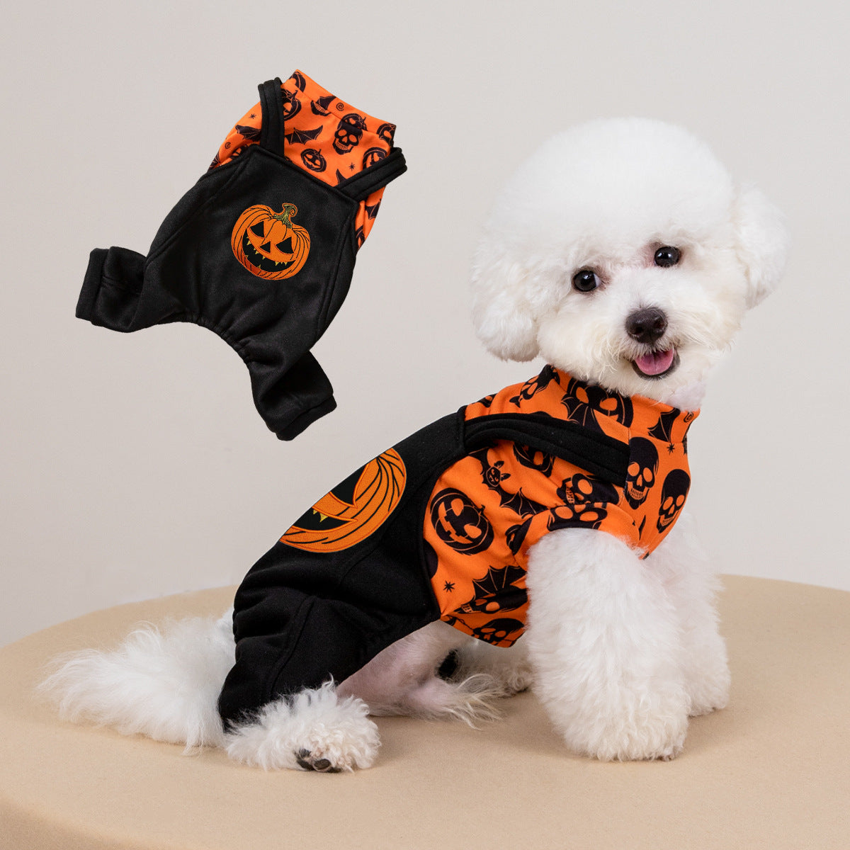 Halloween Party Creative Printing Pet Dog Costume
