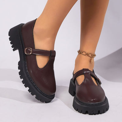 Word Buckle Stylish Casual Shoes Women