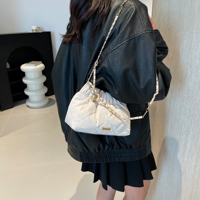 Diamond Embroidery Thread Fashion Bag Women's Chain Shoulder Bag