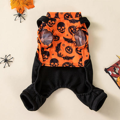 Halloween Party Creative Printing Pet Dog Costume