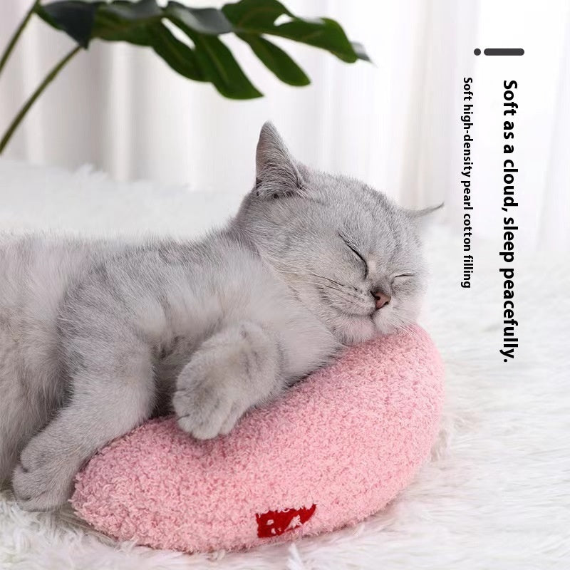 Anti-scratching Protective Cervical Pillow Cat Toy Pillow Pet Supplies