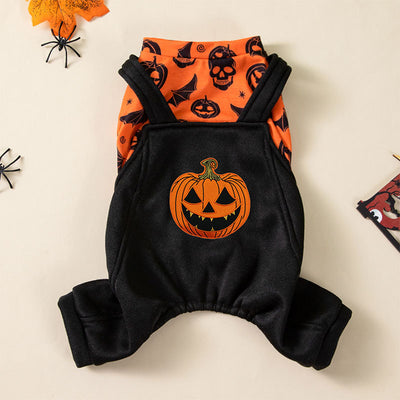 Halloween Party Creative Printing Pet Dog Costume