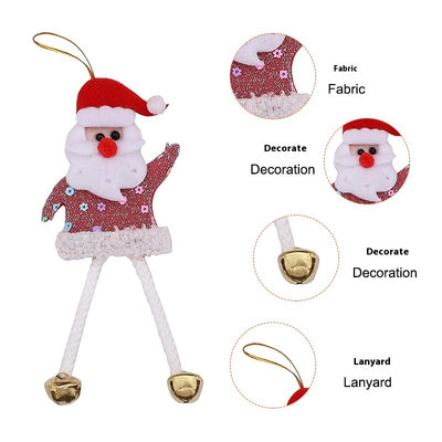 Christmas Decorative Small Pendant Window Layout