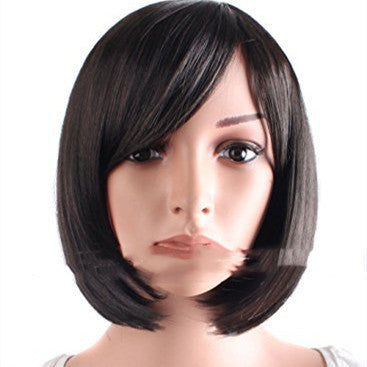 Wig Women's Short Hair Headgear