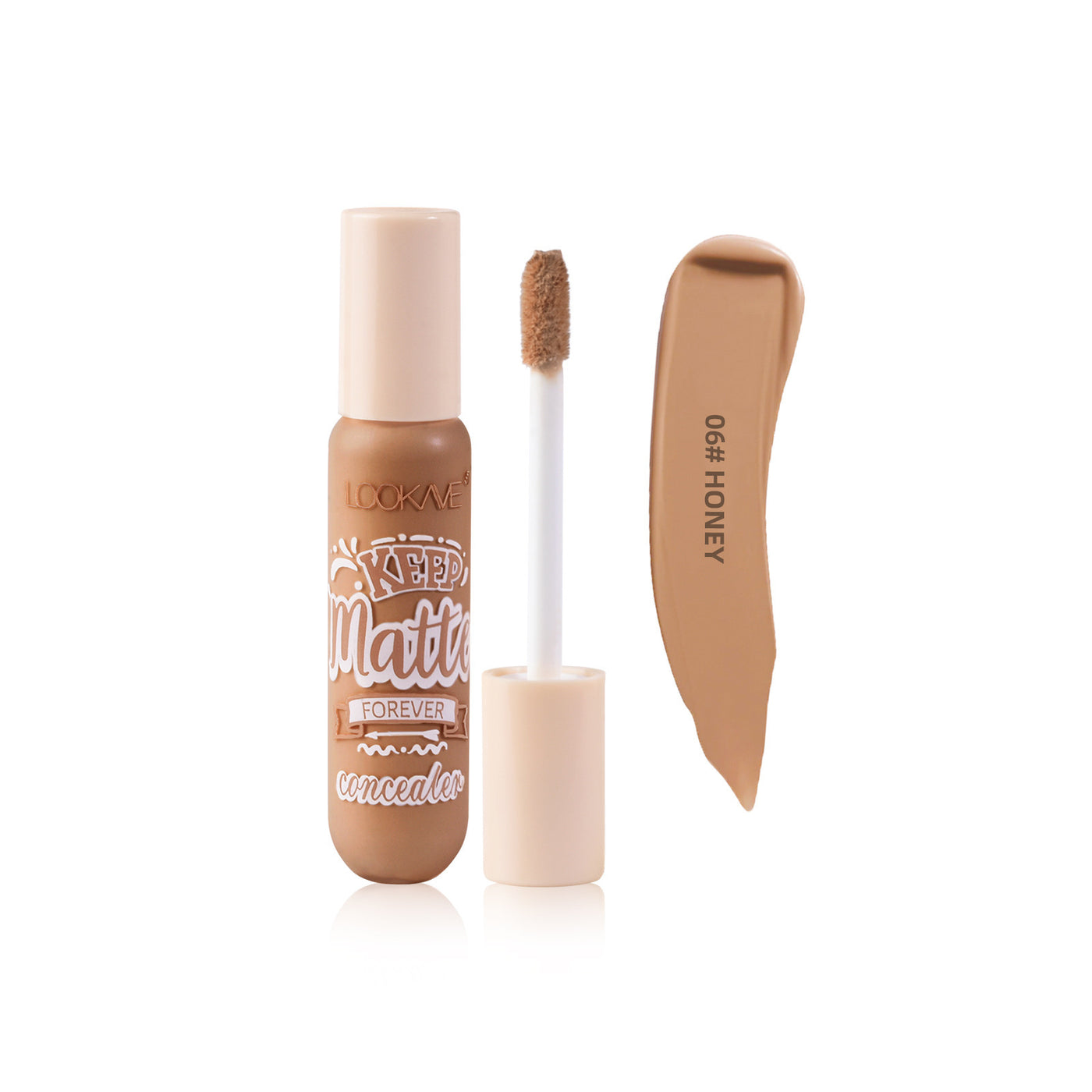 Liquid Concealer Dark Small Feeding Bottle Concealer LK57C
