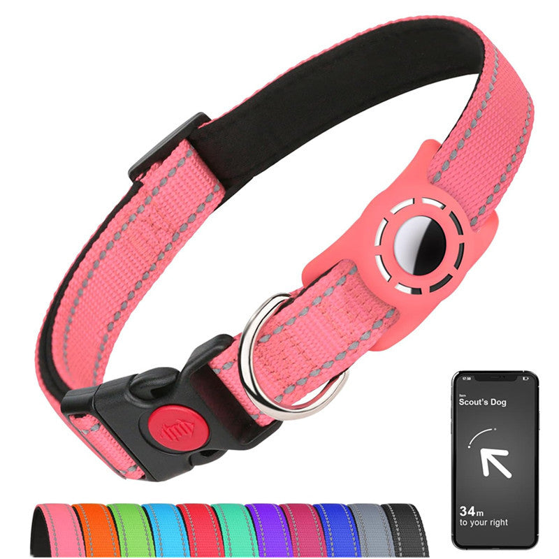 Tracker Protective Cover Diving Cloth Reflective Nylon Dog Collar