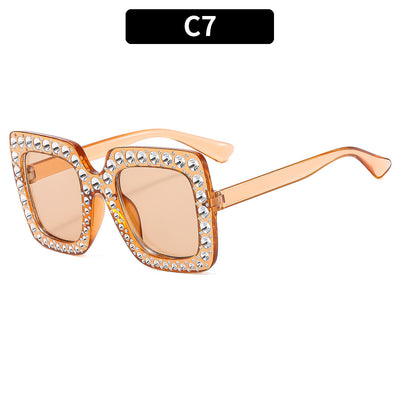 Plastic Box Sunglasses Fashion Personality Trend