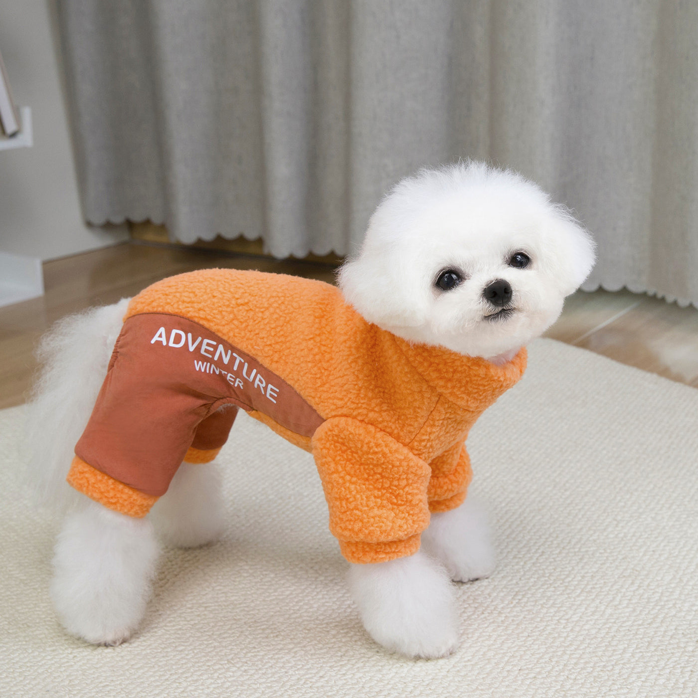 Dog Four-legged Thickened Warm-keeping And Cold-proof Pet Clothes