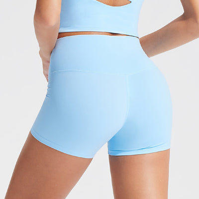 With Chest Pad V-neck Sports Workout Clothes Beauty Back Nude Feel Yoga Clothing Top Women