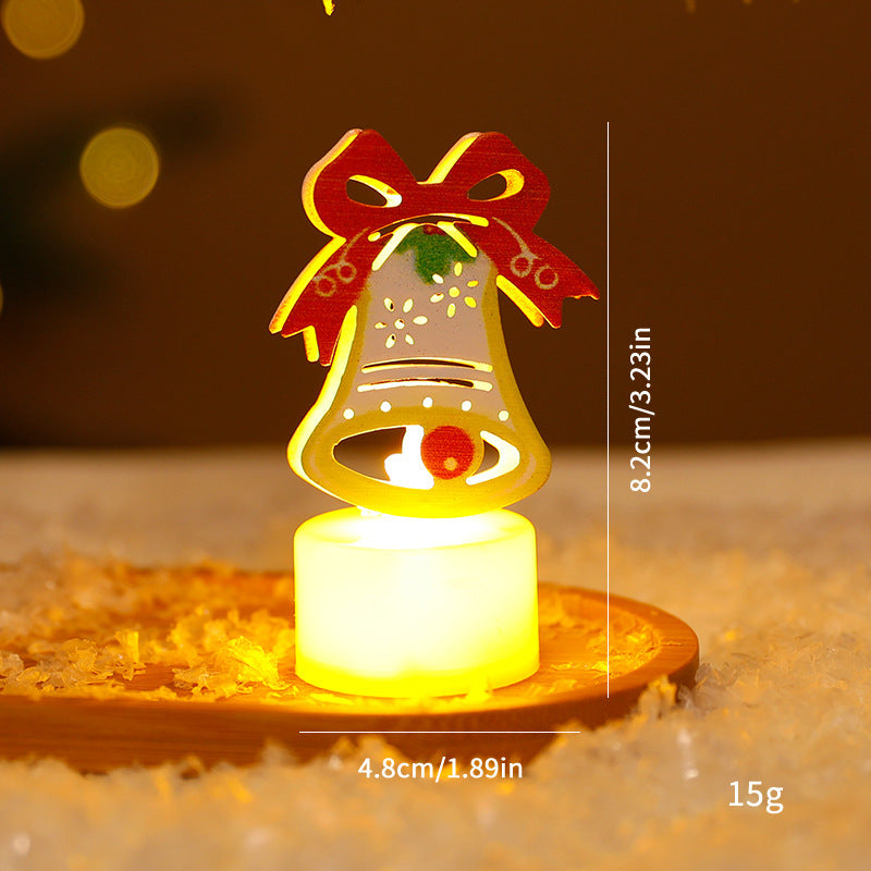 LED Electronic Candle Light Christmas Tree Creative Decoration