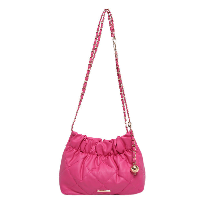 Diamond Embroidery Thread Fashion Bag Women's Chain Shoulder Bag