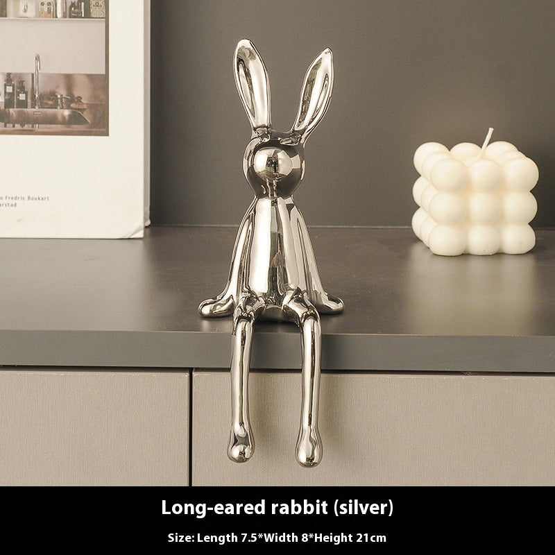 Creative Internet Celebrity Rabbit Ornament Home Decor