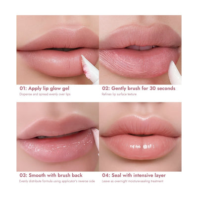 Hose Lip Balm With Silicone Bruch Head