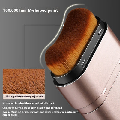 Natural Stick Foundation Double-headed With Brush Head