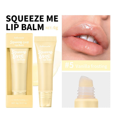 Sweet Fruit Flavor Moisturizing Squeeze Lip Balm