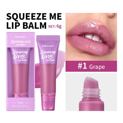 Sweet Fruit Flavor Moisturizing Squeeze Lip Balm