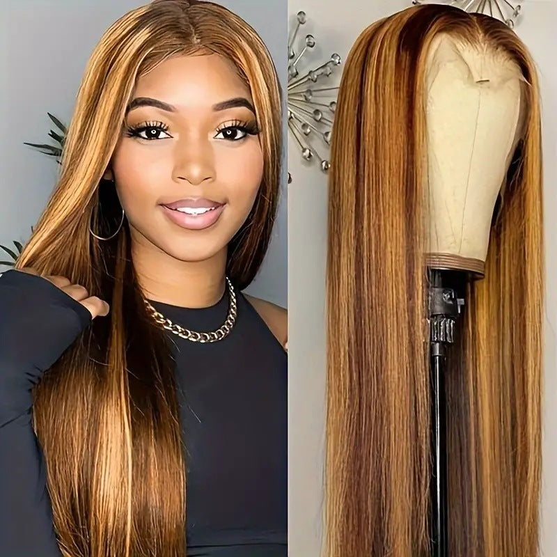 Lace Wig Highlight Gradient Fluffy Natural Fashion Headgear