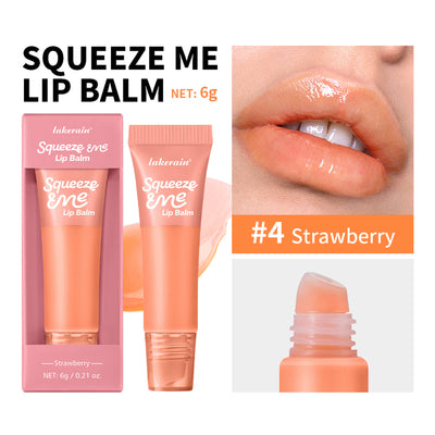 Sweet Fruit Flavor Moisturizing Squeeze Lip Balm
