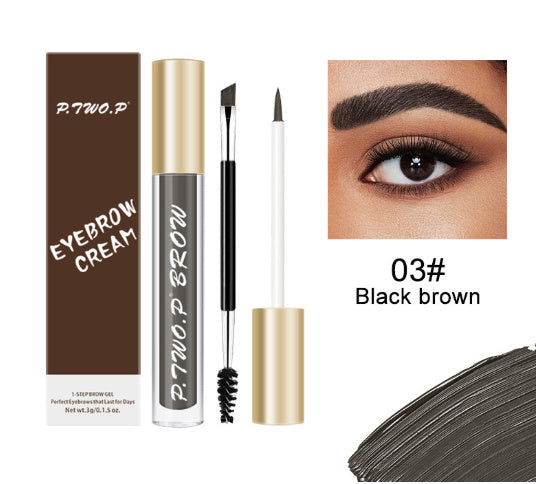 Naturally Waterproof Makeup Does Not Fade Not Smudge Stereograph Brow Cream Eyebrow Pencil