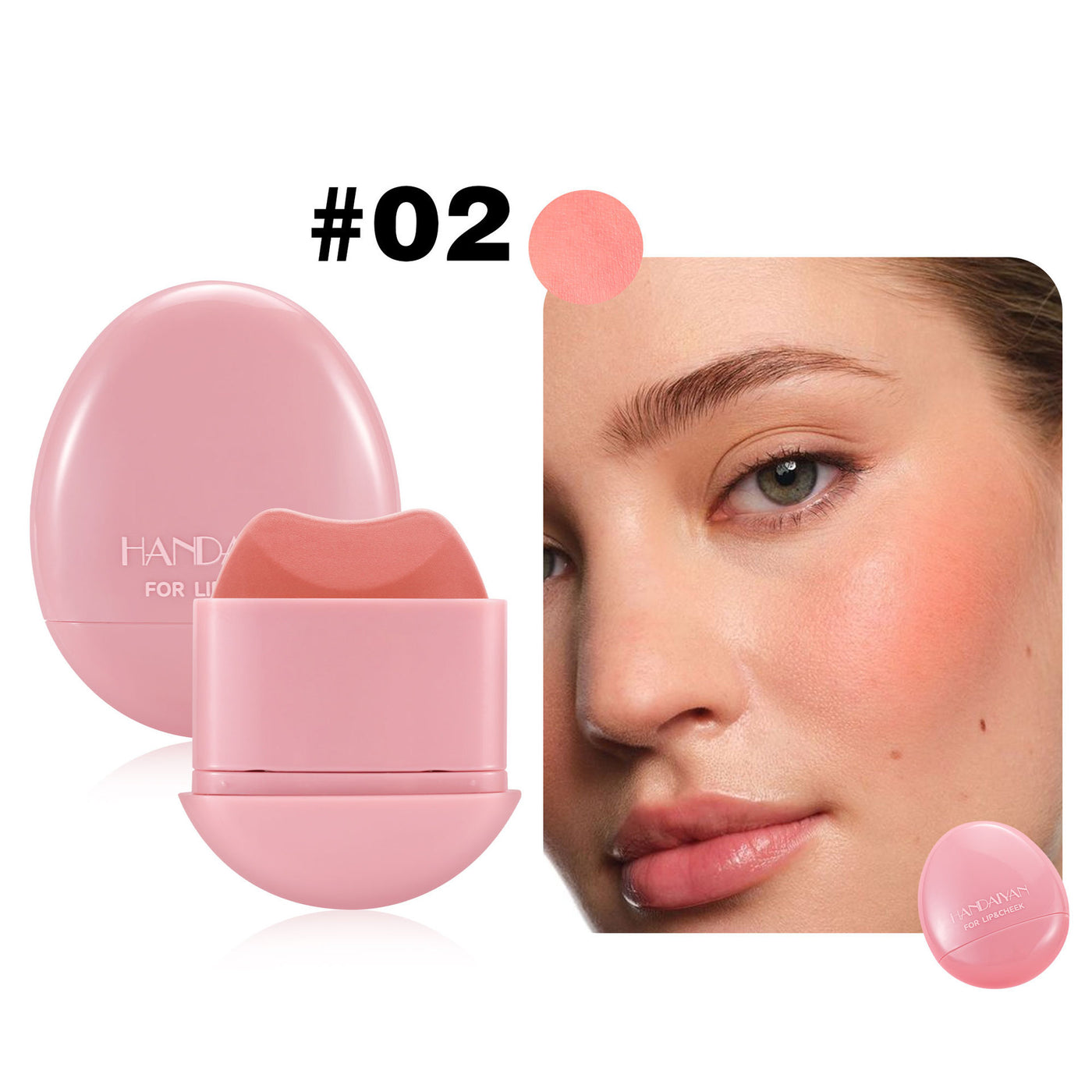 Pebble Easy To Color Monochrome Matte 5-color Blush