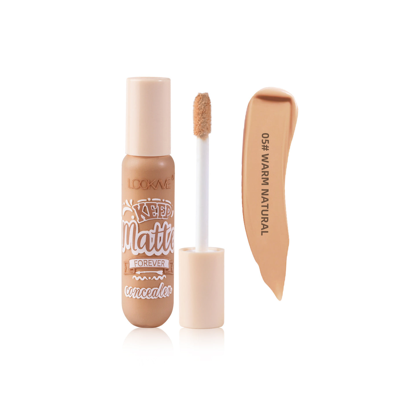 Liquid Concealer Dark Small Feeding Bottle Concealer LK57C