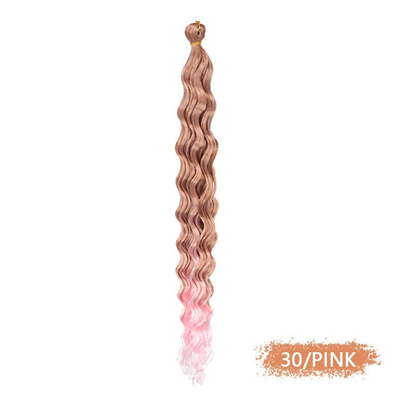 Wig Female Curly Hair Twist Braid Dreadlocks Ponytail Wig