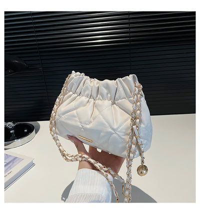 Diamond Embroidery Thread Fashion Bag Women's Chain Shoulder Bag