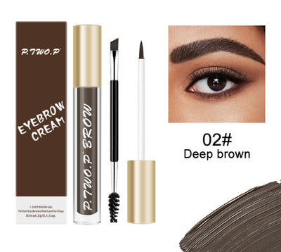 Naturally Waterproof Makeup Does Not Fade Not Smudge Stereograph Brow Cream Eyebrow Pencil