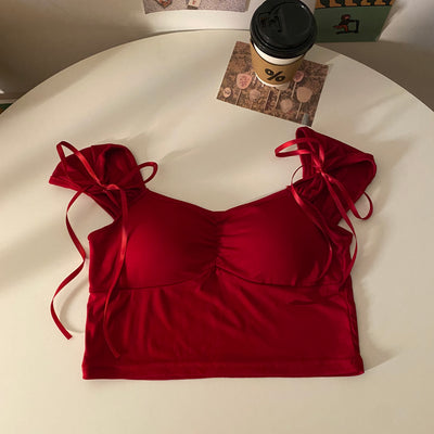 Bra Tops  With Bra Pads And Tank